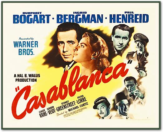 Casablanca Poster von Hollywood Photo Archive