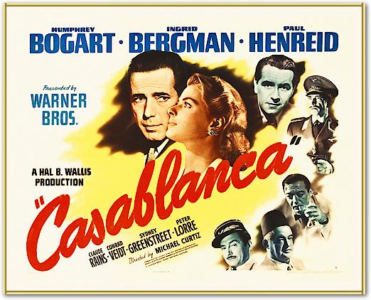 Casablanca Poster von Hollywood Photo Archive