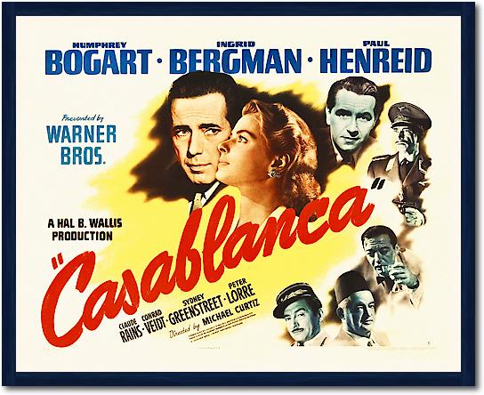 Casablanca Poster von Hollywood Photo Archive