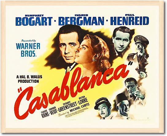 Casablanca Poster von Hollywood Photo Archive