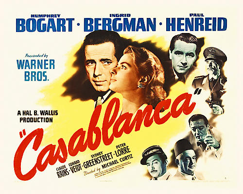 Casablanca Poster von Hollywood Photo Archive