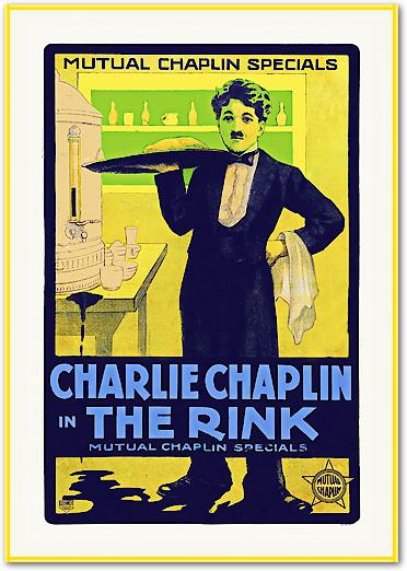 Charlie Chaplin, The Rink - 1916 von Hollywood Photo Archive