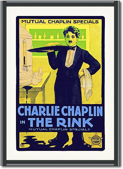 Charlie Chaplin, The Rink - 1916 von Hollywood Photo Archive