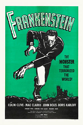 Frankenstein Rerelease 1960 von Hollywood Photo Archive