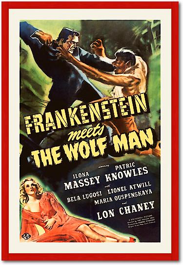 Frankenstein vs the Wolfman von Hollywood Photo Archive