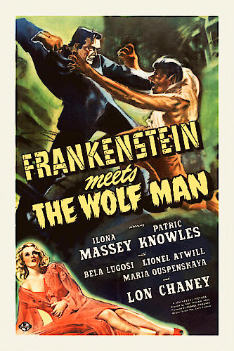 Frankenstein vs the Wolfman von Hollywood Photo Archive