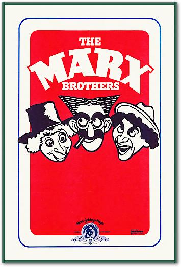 Marx Brothers - French - Cartoon - Stock von Hollywood Photo Archive