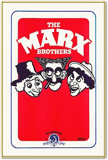 Marx Brothers - French - Cartoon - Stock von Hollywood Photo Archive