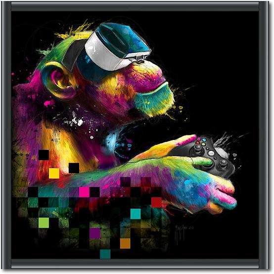 Homo Gamer - noir von Patrice Murciano