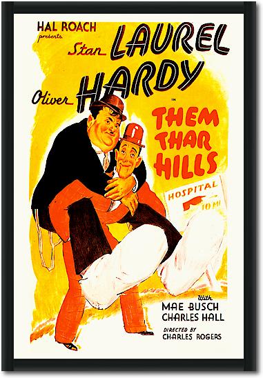 Laurel & Hardy - Them Thar hills, 1934 von Hollywood Photo Archive