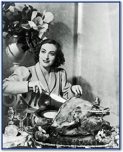 Thanksgiving - Joan Crawford von Hollywood Photo Archive