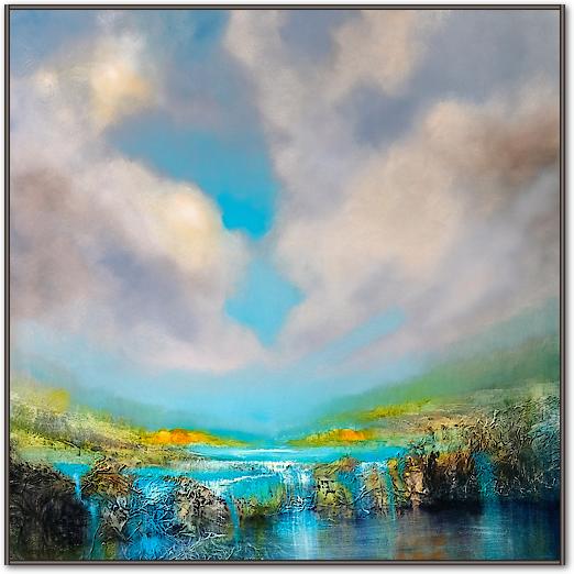 Am Wasserfall von Annette Schmucker