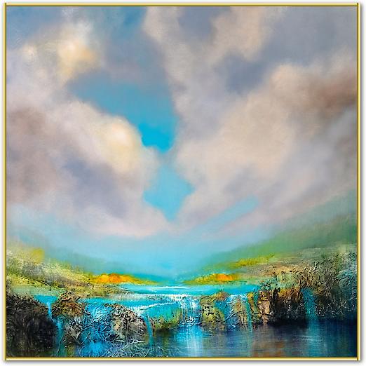 Am Wasserfall von Annette Schmucker