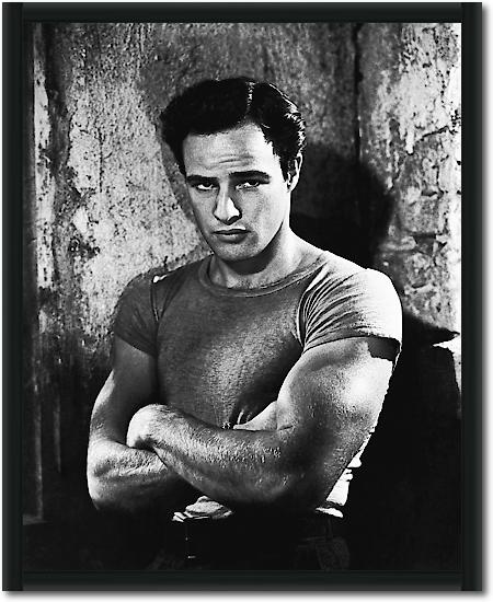 Marlon Brando in A Streetcar Named Desire von Hollywood Photo Archive