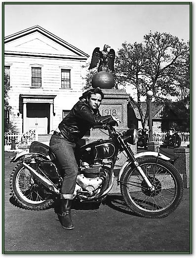 Marlon Brando - The Wild One von Hollywood Photo Archive