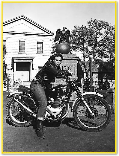 Marlon Brando - The Wild One von Hollywood Photo Archive