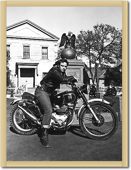 Marlon Brando - The Wild One von Hollywood Photo Archive