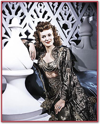 Maureen O'Hara in Sinbad the Sailor von Hollywood Photo Archive