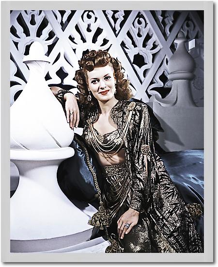 Maureen O'Hara in Sinbad the Sailor von Hollywood Photo Archive