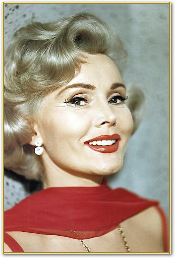 Zsa Zsa Gabor von Hollywood Photo Archive