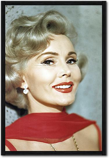 Zsa Zsa Gabor von Hollywood Photo Archive