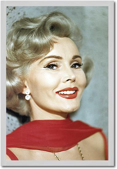 Zsa Zsa Gabor von Hollywood Photo Archive