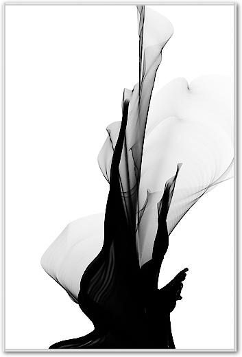 Black and White Modern Minimal 26 von Irena Orlov