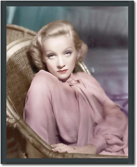 Marlene Dietrich von Hollywood Photo Archive