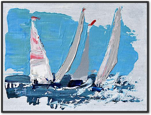 Candy Stripe Regatta von Beth A. Forst