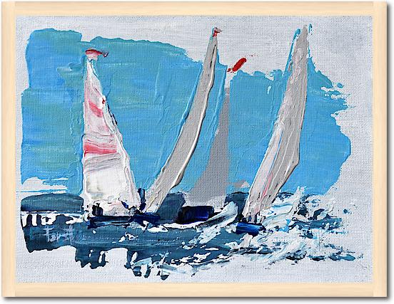 Candy Stripe Regatta von Beth A. Forst