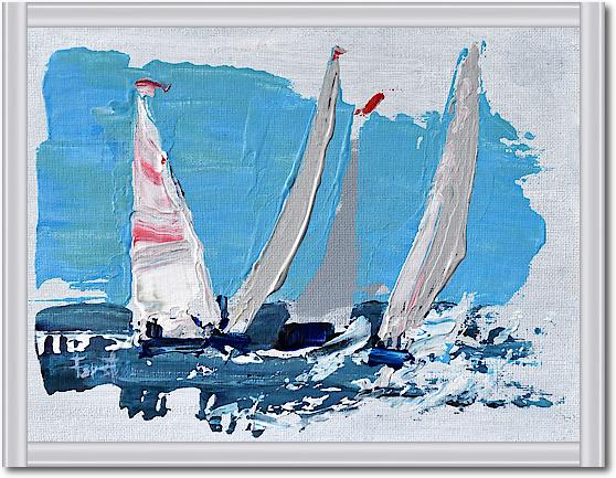 Candy Stripe Regatta von Beth A. Forst