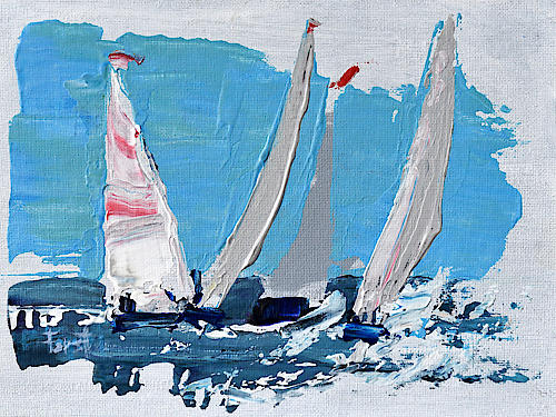 Candy Stripe Regatta von Beth A. Forst