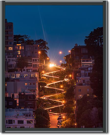 Lombard Street von Bruce Getty
