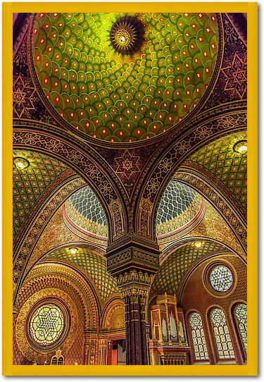 Colourful Synagoge II von Ronin