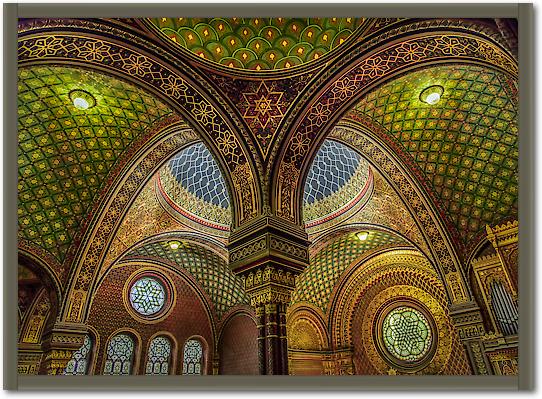 Colourful Synagoge I von Ronin
