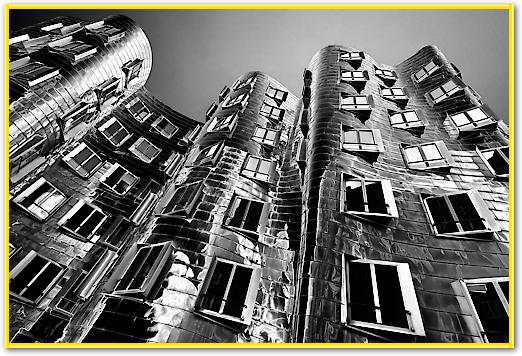 Gehry Bauten Düsseldorf von Rolf Fischer