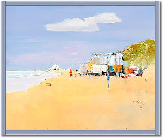 Wonderfull along the Beach von Jan Groenhart