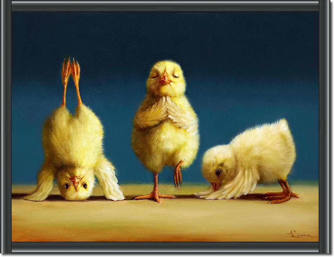 Yoga Chicks von Lucia Heffernan