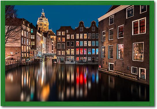 Amsterdam by Night von Arnaud Bertrande