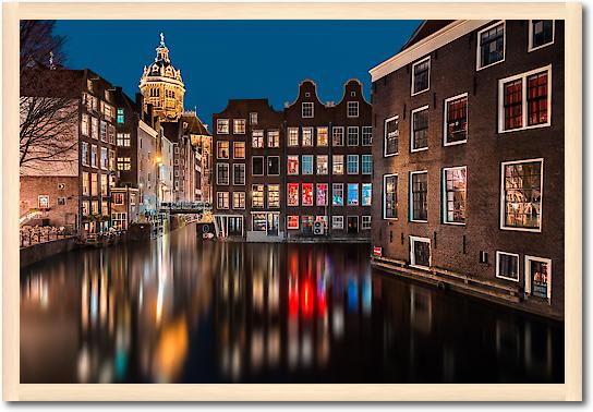 Amsterdam by Night von Arnaud Bertrande