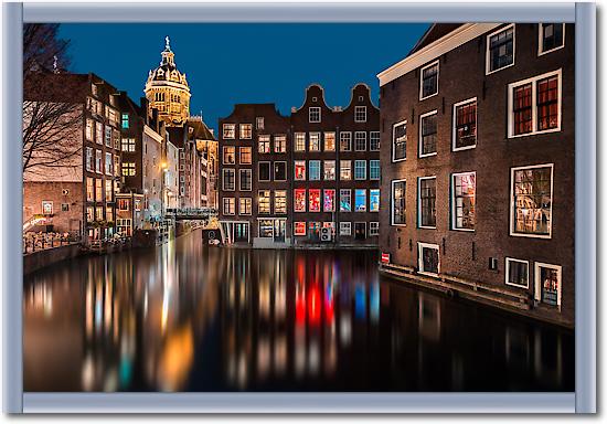 Amsterdam by Night von Arnaud Bertrande