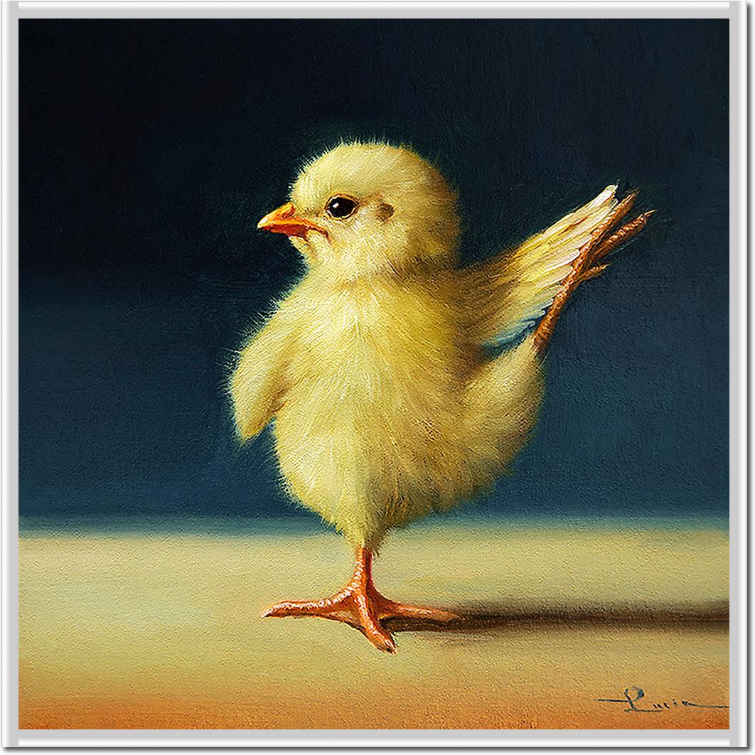 Yoga Chick Dancer II von Lucia Heffernan