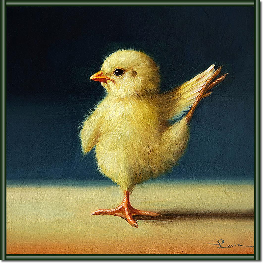 Yoga Chick Dancer II von Lucia Heffernan