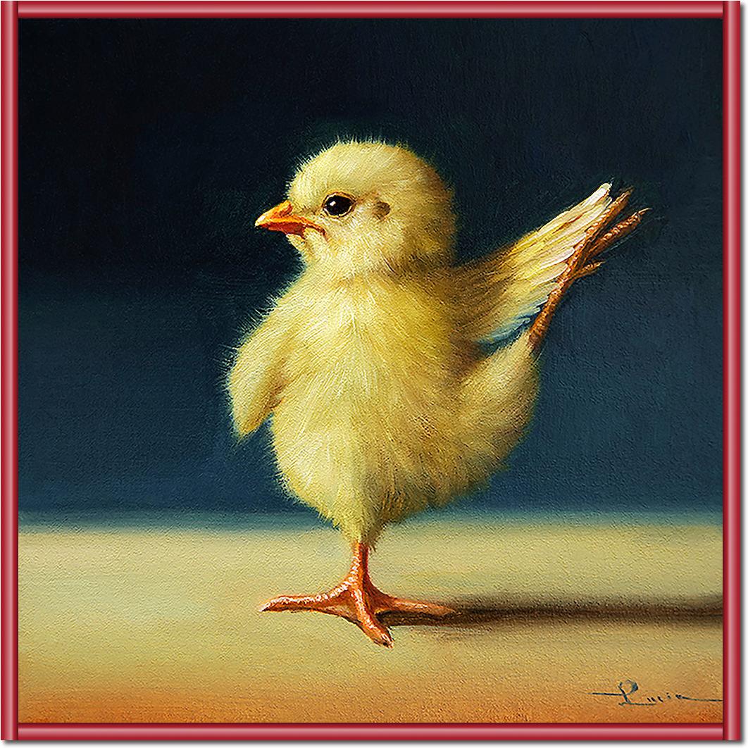 Yoga Chick Dancer II von Lucia Heffernan