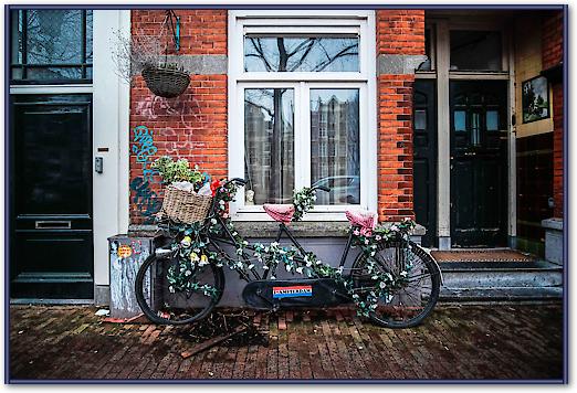 Amsterdam Bicycle von Sandrine Mulas