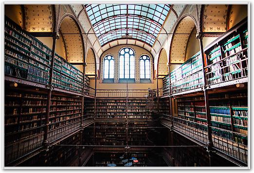 Amsterdam Library von Sandrine Mulas