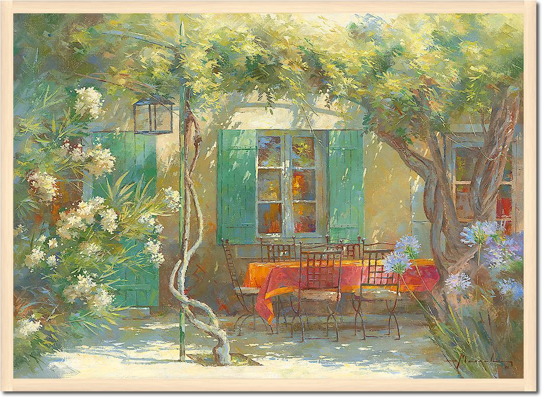 Terrasse d’été von Johan Messely