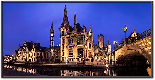 Ghent Skyline von Ronin