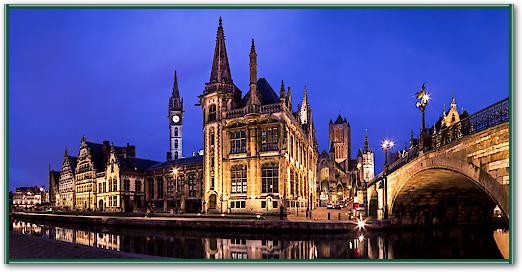 Ghent Skyline von Ronin