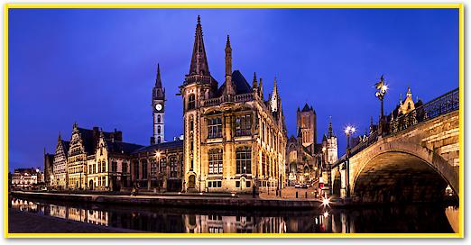 Ghent Skyline von Ronin